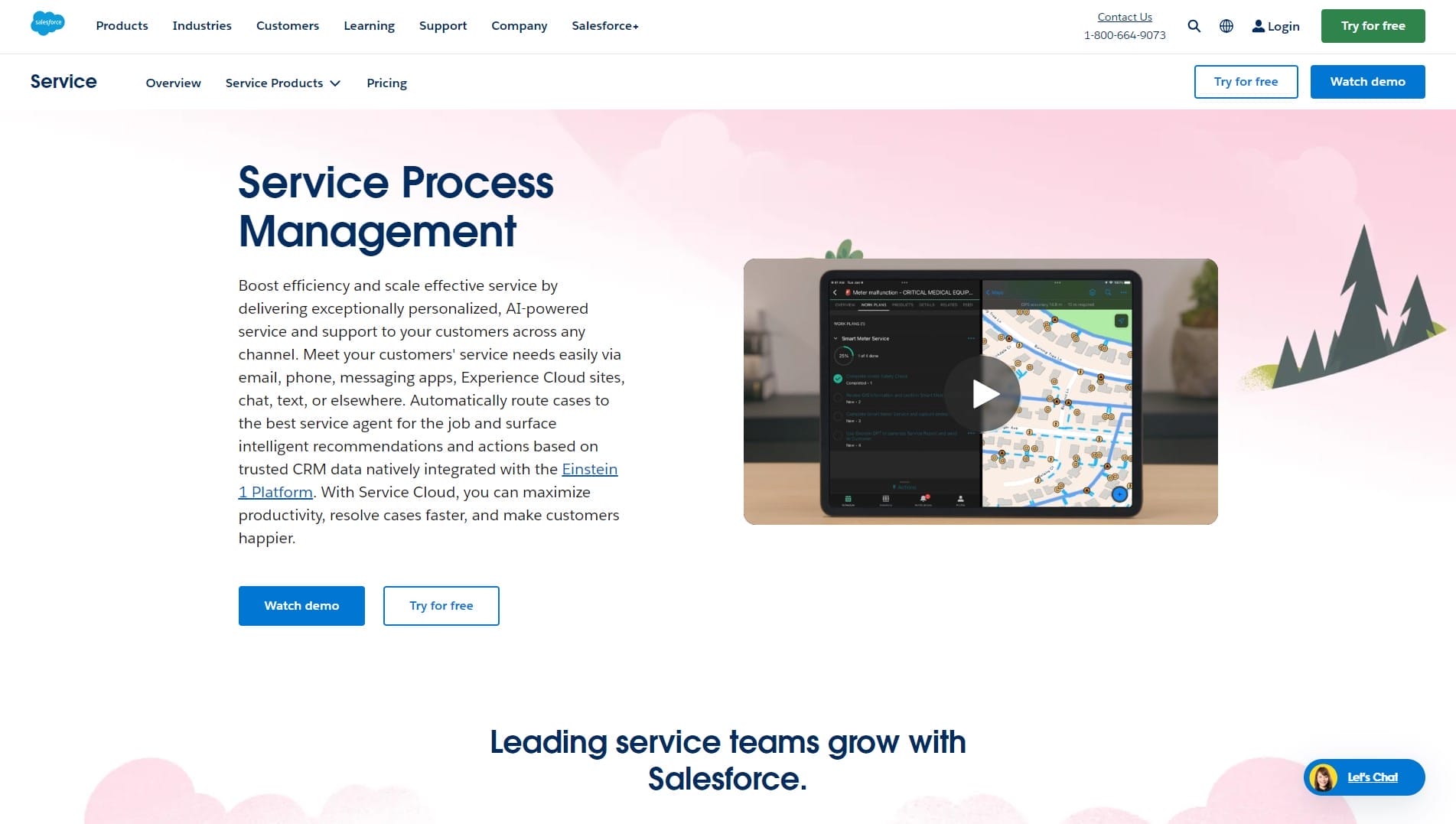 Salesforce Service Cloud to manage customers experiences effectively across an channel.