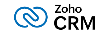 Zoho CRM logo.